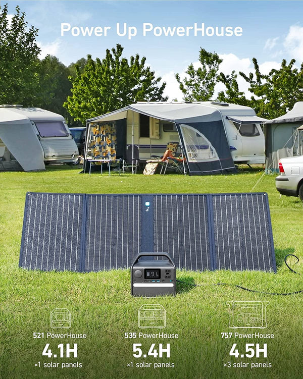 ANKER 625 SOLIX 100W Foldable Solar Panel - لوحة شمسية قابلة للطي 100 واط من انكر