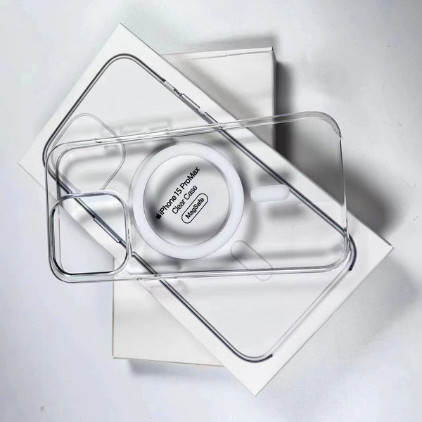 CLEAR CASE FOR IPHONE MAGSAFE -  كفر شفاف ماك سيف للايفون