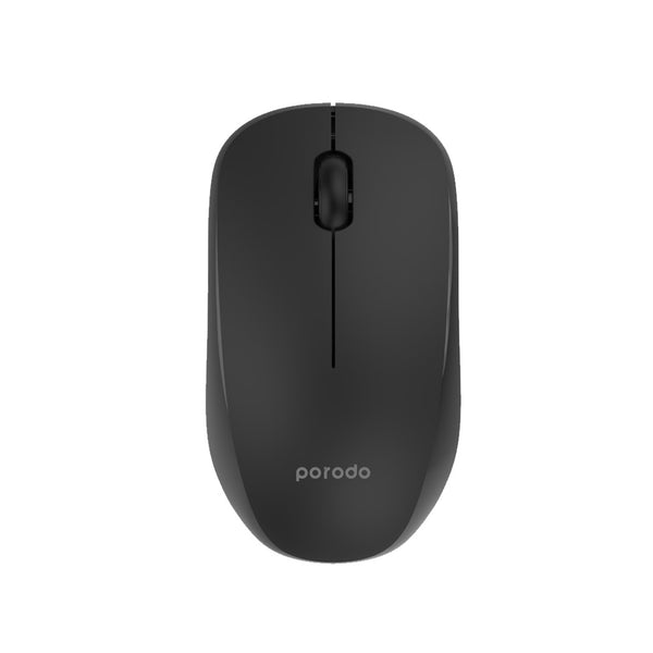 Porodo 2.4G Wireless and Bluetooth Rechargeable Mouse DPI 1200 - ماوس بلوتوث و لاسلكي من بورودو