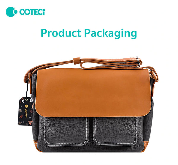 COTECI LARGE CAPACITY FASHION PU LEATHER BAG 14048 - حقيبة جلد محمولة من كوتي