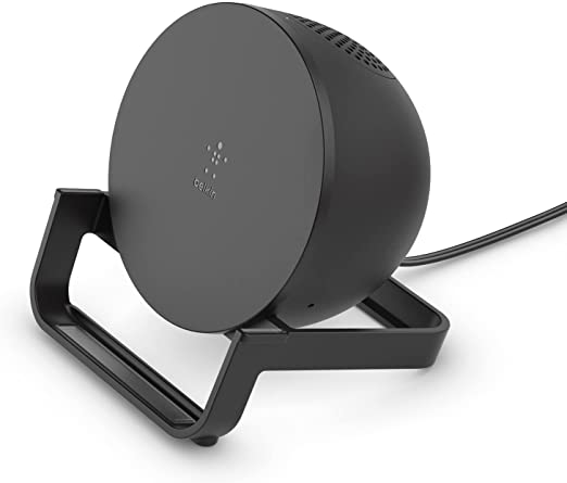 Belkin Wireless Charging Speaker (Wireless Charging Stand + Bluetooth Speaker Charger)- سبيكر وشاحن من بيلكن