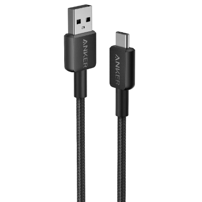 ANKER 322 USB-A TO USB-C CABLE 3FT- كيبل تايب سي من انكر