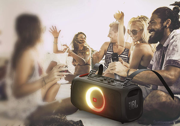 JBL PartyBox On-The-GO Essential Portable Bluetooth Speaker -  سبيكر من جي بي آل
