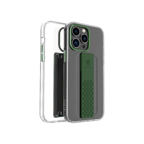 Levelo Graphia IMD Clear Case with Extra Grip Bumper iPhone 14 Pro Max-14 PRO- كفر شفاف من ليفلو مع مسكة